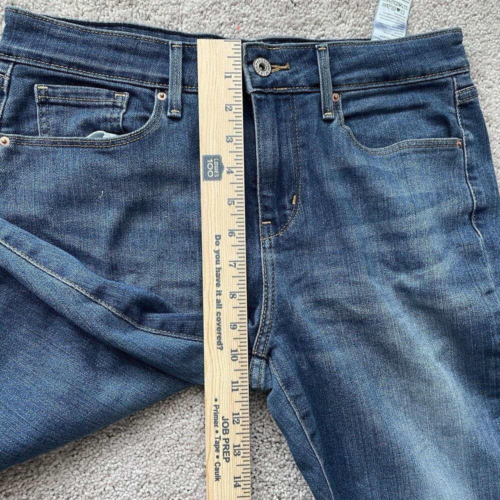Signature by Levi Strauss Jeans Womens 30x28 Mid Rise Bootcut Stretch Denim - Picture 4 of 10